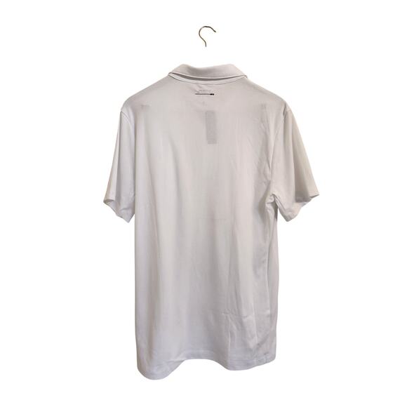 NWT J. Crew Performance Polo Shirt With COOLMAX® Technology White M Tall - Picture 10 of 10